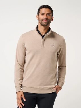 NWT TRAVIS MATHEW Cloud Quarter Zip 2.0